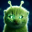 Alien Green Cat Logo