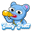 Baby Brett on Base Logo