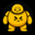 Binance Yellow Robot Logo