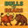 Bulls vs Bears Logo