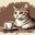 Choccy Milk Cat Logo