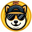 Doge Head Coin Logo