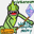 Gap Tooth Lizard Logo