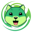 Green Shiba Inu Logo
