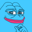 Pepe But Blue Logo