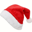 Santa Hat Logo