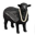 the black sheep Logo