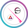 Aave AMM UniBATWETH Logo
