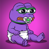 Baby Purple Pepe Logo