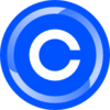 Backed Coinbase Global Logo