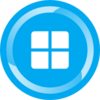 Backed Microsoft Logo