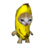 banana cat Logo