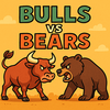 Bulls vs Bears Logo
