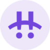 Pancake Bunny Polygon Logo