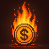 Burning till 10M mc Logo