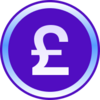 Mento British Pound Logo