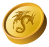 CyberDragon Gold Logo