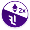 Index Coop - ETH 2x Flexible Leverage Index Logo
