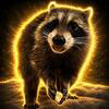 Fred the Raccoon Logo