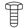 Huebel Bolt Logo