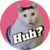 Huh cat Logo