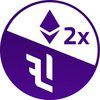 Index Coop - ETH 2x Flexible Leverage Index (Polygon) Logo