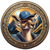 Kangaroo the Jumping Co​in Logo