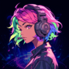 Music by Virtuals Logo