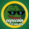 PEPECOIN on SOL Logo