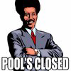 Pools Closed Logo