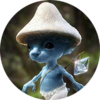 Real Smurf Cat Logo
