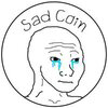 Sad Coin Logo