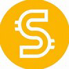 Simple coin Logo