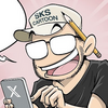 SKS Cartoon Logo