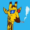 Smoking Giraffe Logo