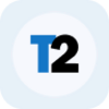 Take-Two Interactive Software rStock Logo