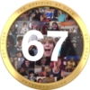 The Official 67 Coin Logo