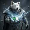 The White Dog Logo