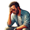 Tired Dad Logo