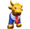 Trump's Golden Bull Logo