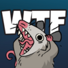 WTF Opossum Logo